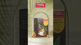 Foodia Jaggery Tea: Ginger