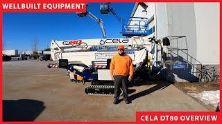 Wellbuilt Equipment - Cela DT80 80ft Compact Tracked Spider Lift Walkthrough