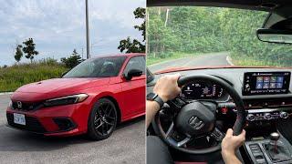 NEW 2024 HONDA CIVIC SI POV DRIVE | Scenic Backroad Drive & Full Walkaround