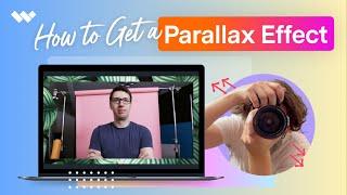 Create A Parallax Effect in Your Videos