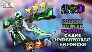 SHE IS A REAL GUNSLINGER !!! 6 EGERSIS 6 HUNTER 4 WITCHER !!! - Auto Chess Mobile