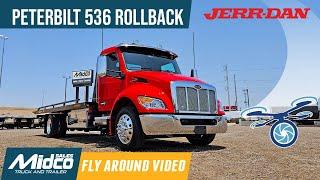 Peterbilt 536 Jerr-Dan Rollback Tow Truck @JerrdanCorp