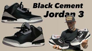 Best Jordan 3 Ever!! (Black Cement unboxing)