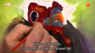 Schilderen met Gary Jenkins - Exotische Haan