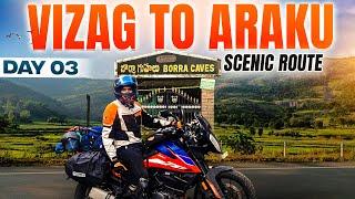 Araku Scenic Route || Vizag to Araku || SamiMotoLens ||  #borracaves  #araku #telugumotovlog