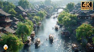 Tongli Ancient Town, Suzhou Over 1000 Year Old China Water Town (4K UHD)