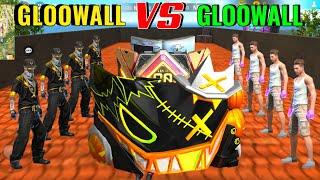 Gloowall vs Gloowall Skin Fight On Peak Roof | Hip Hop vs Adam | Gloowall Skin Challenge | Free Fire