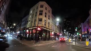 Angleterre Londres Banlieue de nuit Gopro / England London Suburbs at night Gopro