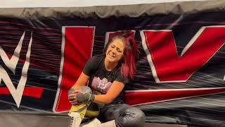 Bayley broke her heel character for this little fan  #bayley #wwe #wrestling #wweraw #smackdown