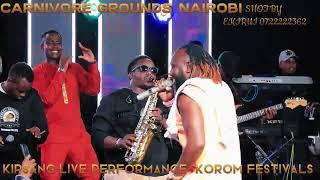 SEE HOW KIPSANG'S FUNS CELEBRATED HIM AS PERFORMING LIVE AT KOROM FESTIVALS NAIROBI