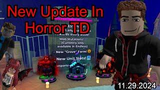 NEW UPDATE in Horror Tower Defense | Endless Mode, Mob Mutations & More! (Roblox Update)