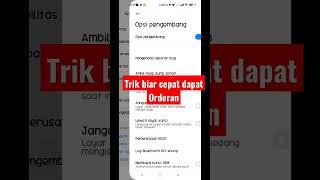 trik cepat dapat orderan #gojek #shorts #trikgacor #youtubeshorts