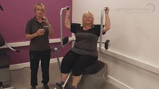 Rotary Torso - Tutorial. Find this power-assisted machine in our Wellness Hub.