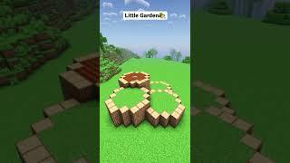 Minecraft Little Garden #minecraft #minecraftbuilds #minecrafttutorial #viral