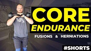 Best Exercise For Core Endurance After Herniated Disc | Back Pain Core Exercise