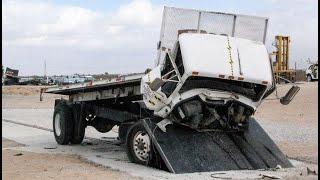 High Security Barriers Crash Test With Big Trucks Car Fellow