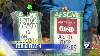 Coming up on KEZI 9 News at 4: Benton County workers vote on tentative agreement; Bushnell gets