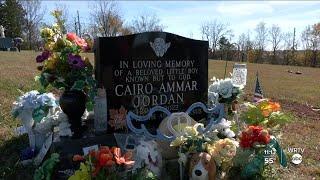 Cairo Ammar Jordan's name carved on headstone