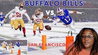 Reacting to - The Buffalo Bills Vs. The San Francisco 49ers #joshallen #brockpurdy #reaction