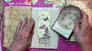 Craft with Bella - Creating Botanical Edith Holden Ephemera - IDEAS Gallore!! #howtobotanical