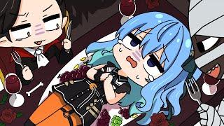 Oh, they’re gonna eat me…【Hololive AnimatedClip/Eng sub】【hosimati suisei/Sakura Miko】