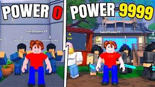 Going From WEAKEST to The STRONGEST In Roblox Anime Shadow 2