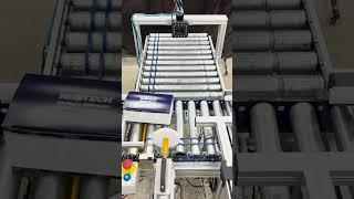 All-in-one quality control and palletizing automation #shorts #conveyor #palletizer