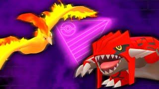 HEAVY DAMAGE in the Master League with Shadow Groudon and Shadow Moltres! | GO Battle League