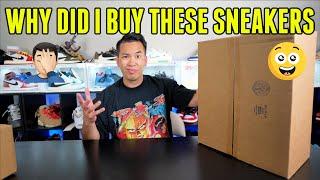 WHY DID I BUY THESE SNEAKERS ‍️ SNEAKER UNBOXING LIMITED HYPE SNEAKER