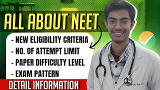 All about NEET you NEED to know ‼️ Eligibility criteria , Attempt , Pattern ‼️ By AIR 59