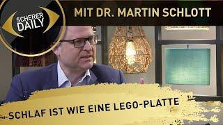 Schlaf ist wie eine Lego-Platte I Hermann Scherer mit Dr. Martin Schlott