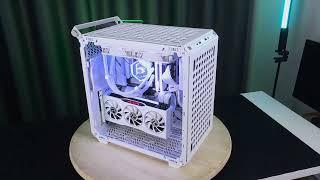 CASE COOLER MASTER QUBE 500 FLATPACK WHITE