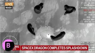 SpaceX's Dragon Carrying Crew-8 Mission Returns to Earth