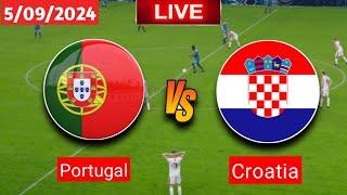 Portugal Vs Croatia | UEFA Natinos League Fifa Live Score Match