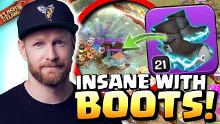 This is the BEST TH17 ARMY to use ELECTRO BOOTS for INSANE VALUE! Clash of Clans