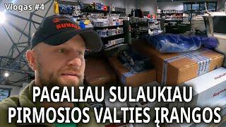 [vlog#4] VALTIMI PER DIDŽIAUSIĄ PASAULIO VANDENYNĄ - Sulaukiau pirmosios įrangos