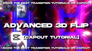 3D CapCut Transition Tutorial | My Advanced 3D Flip [CapCut]