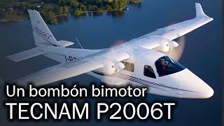 Tecnam P2006T: el bimotor más ligero