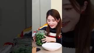 Laba Garlic, delicious green garlic in China! #Shorts | Ms Yeah