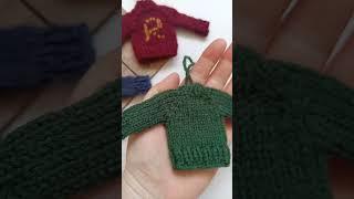Мини-свитерки Уизли для новогодней ёлочки или декора дома