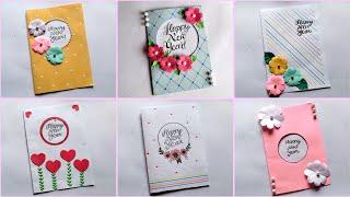 6 DIY New year card   | New year greeting card making ideas | How to make new year card