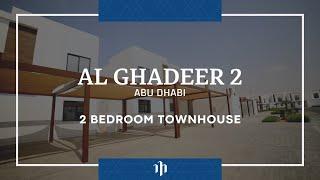 Al Ghadeer 2 I 2BR Townhouse I 2Payments I Single Row I Huge Garden I Vacant