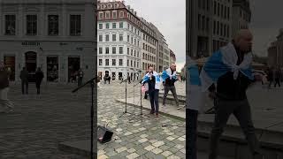 Ответ «ватникам», которые мешали митингу против путина в Дрездене. #оппозиция #нетвойне #нетпутину