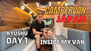 Kyushu Japan by Camper Van: Day 1