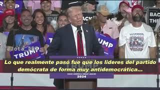 Trump activa el modo-ataque contra Kamala Harris.