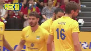 TOP BLOK AND SERVING Mauricio Borges Silva Brazil VolleyBall