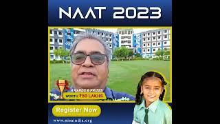 NAAT 2023 | Dr Dilip Modi | NISA Education