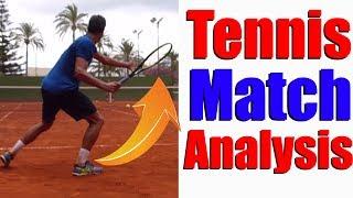 Tennis Singles Strategy | Simon vs ATP Pro On Court Analysis