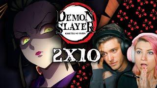 Demon Slayer: Kimetsu no Yaiba 2x10 Reaction "What Are You?" // Entertainment District Arc!