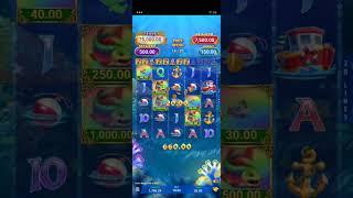 Fishin' Bigger Bonus Game | Bet 10 wins 3,150